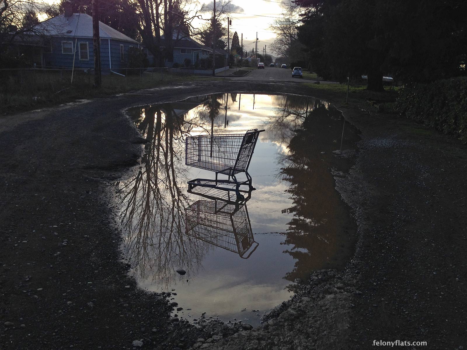 Hiked up to Woodward Lake this evening...breathtaking r/Portland